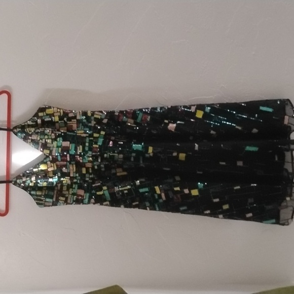 Dress the Population Women's Maren Fit and Flare Midi Dress NWT Sz M - Picture 2 of 7